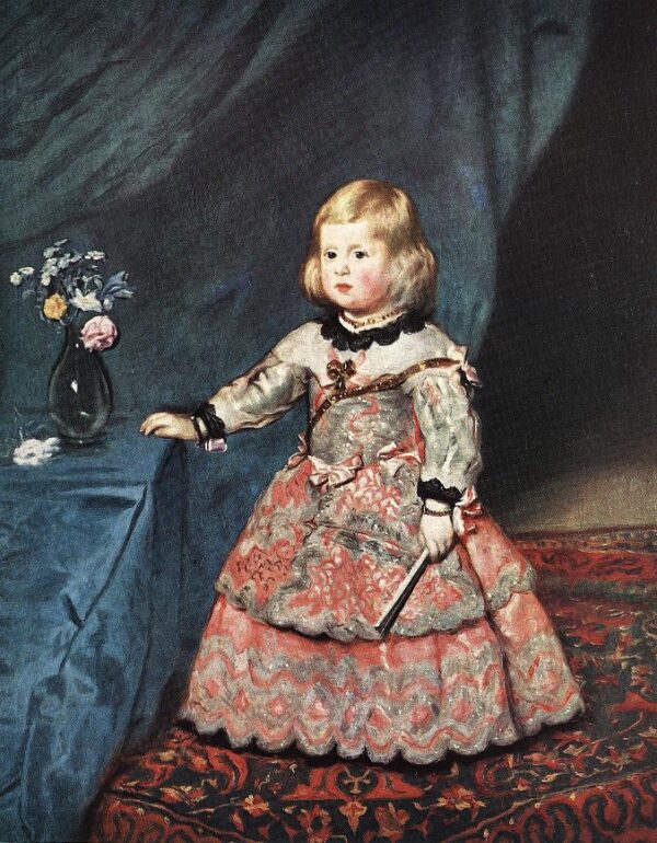 Infanta Marguarite Therese by Diego Velázquez, hand-painted oil painting reproduction