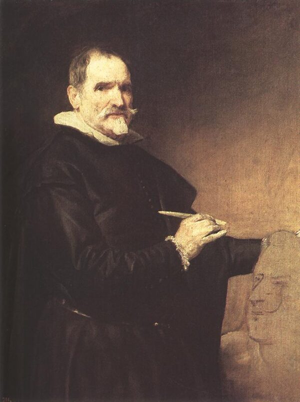 Juan Martinez Montanes by Diego Velázquez, hand-painted oil painting reproduction