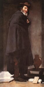 Menippus by Diego Velázquez, hand-painted oil painting reproduction