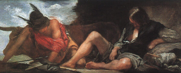 Mercury and Argus by Diego Velázquez, hand-painted oil painting reproduction