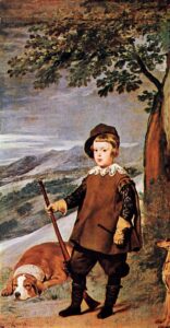 Prince Baltasar Carlos as Hunter by Diego Velázquez, hand-painted oil painting reproduction