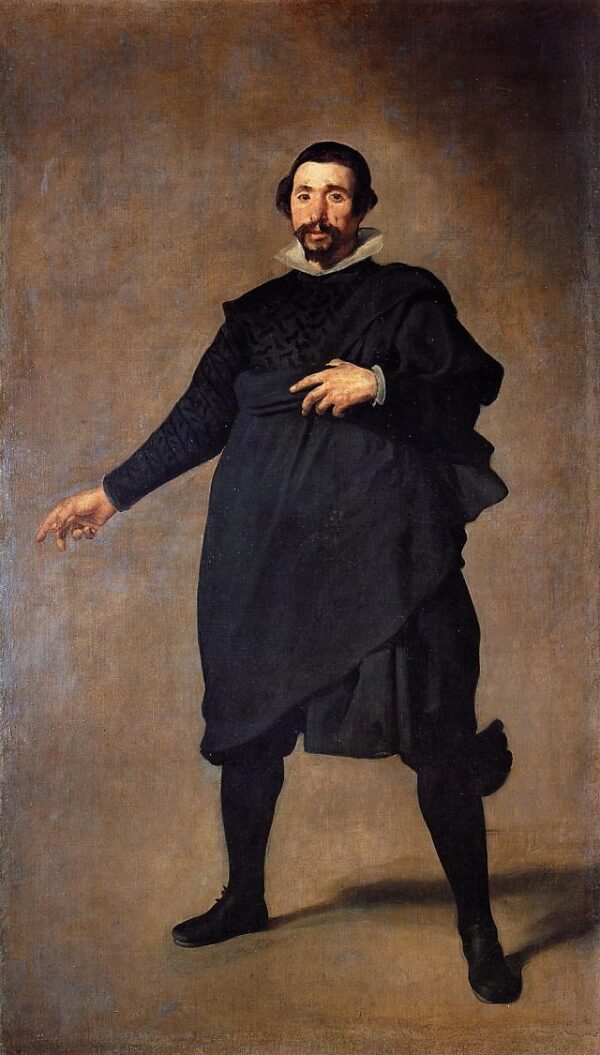 The Buffoon Pablo de Valladolid by Diego Velázquez, hand-painted oil painting reproduction