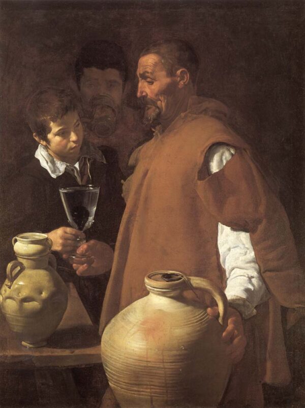 The Waterseller of Seville by Diego Velázquez, hand-painted oil painting reproduction