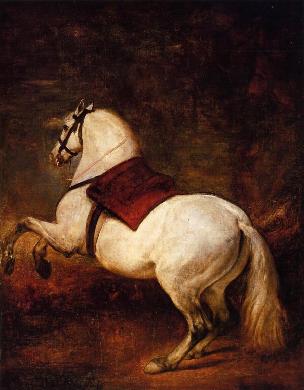 The White Horse white by Diego Velázquez, hand-painted oil painting reproduction