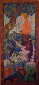 Digitales by Paul Ranson, hand-painted oil painting reproduction
