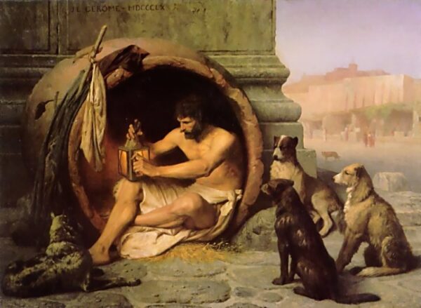 Diogenes by Jean-Léon Gérôme, hand-painted oil painting reproduction