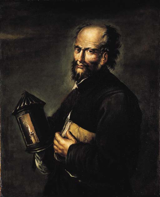 Diogenes Searching for an Honest Man by Salvator Rosa, hand-painted oil reproduction