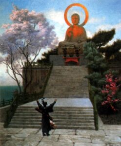 A Japanese Imploring a Divinity by Jean-Léon Gérôme, hand-painted oil painting reproduction