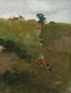 Doctor’s Farm by Benjamin Haughton, hand-painted oil painting reproduction