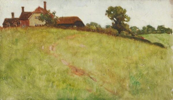 Doctor’s Farm II by Benjamin Haughton, hand-painted oil painting reproduction