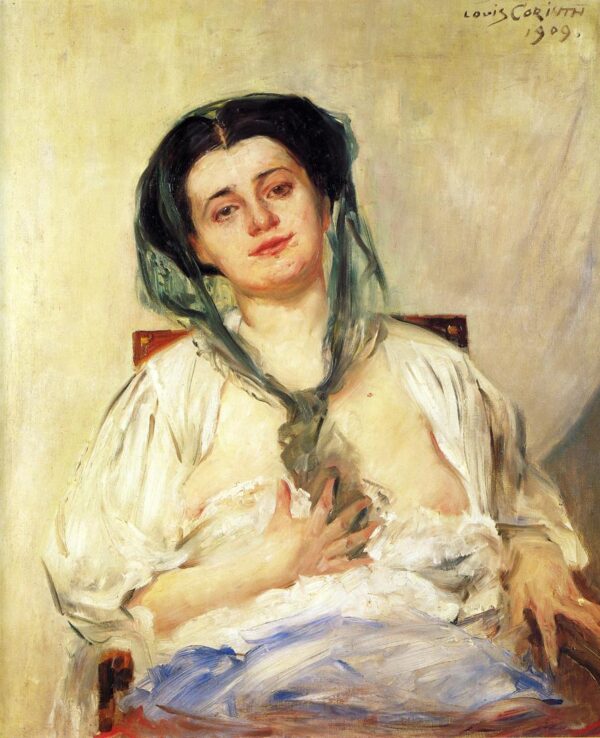 Donna Gravida by Lovis Corinth, hand-painted oil painting reproduction