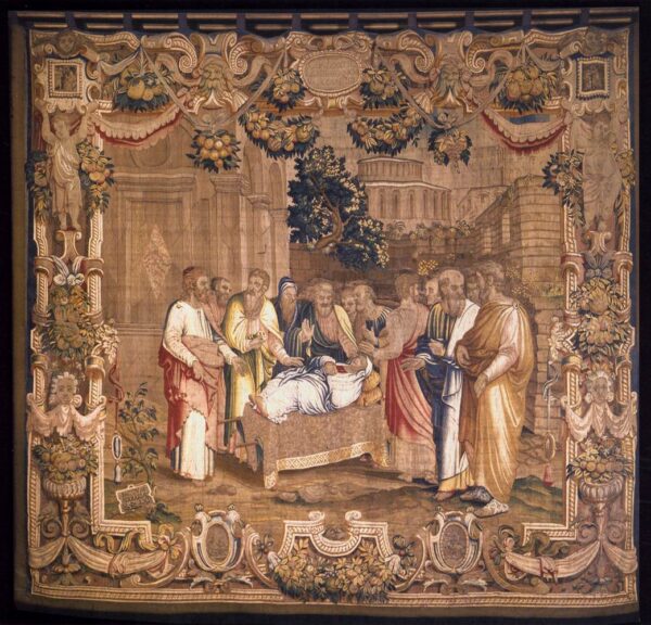 Dormition of the Virgin by Giuseppe Arcimboldo, hand-painted oil painting reproduction