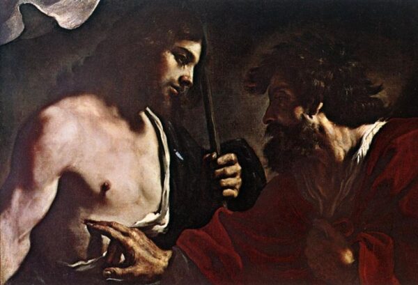 Doubting Thomas by Guercino, hand-painted oil painting reproduction