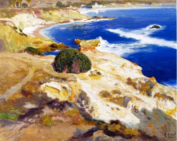 Down the Coast by Mathias J Alten, hand-painted oil painting reproduction