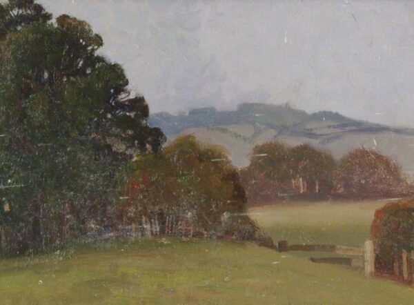 Downland IV by Benjamin Haughton, hand-painted oil painting reproduction