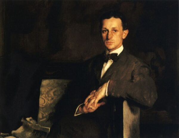 Dr. Harvey Cushing by Edmund Tarbell, hand-painted oil painting reproduction
