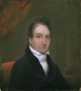 Dr. Joseph Henshaw Flint by Chester Harding, hand-painted oil painting reproduction