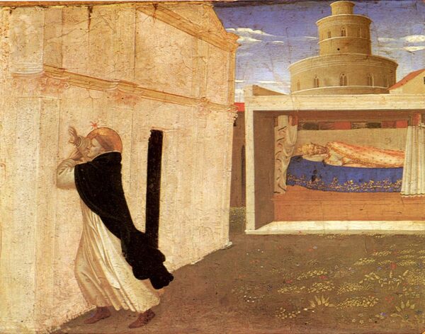 Dream of Innocent III by Fra Angelico, hand-painted oil painting reproduction
