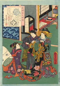 Dressing by Utagawa Kunisada, hand-painted oil painting reproduction