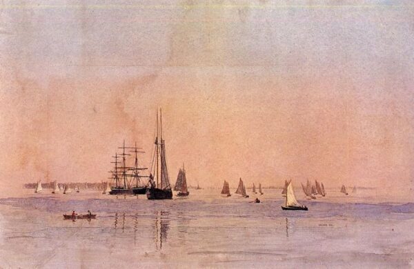Drifting by Thomas Eakins, hand-painted oil painting reproduction
