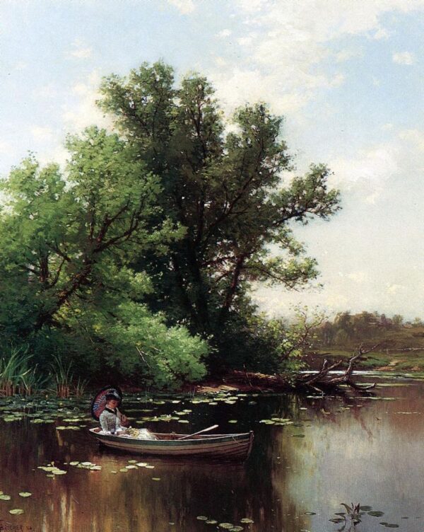 Drifting by Alfred Thompson Bricher, hand-painted oil reproduction