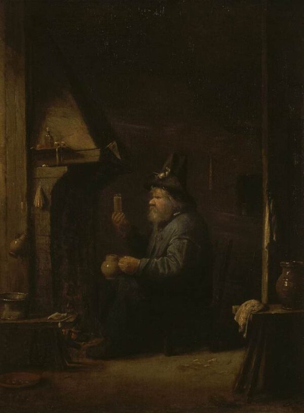 Drunkard by Joos van Craesbeek, hand-painted oil painting reproduction