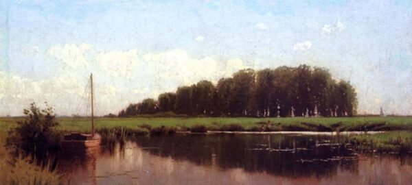 Duck Shooting on the Marshes by Alfred Thompson Bricher, hand-painted oil painting reproduction