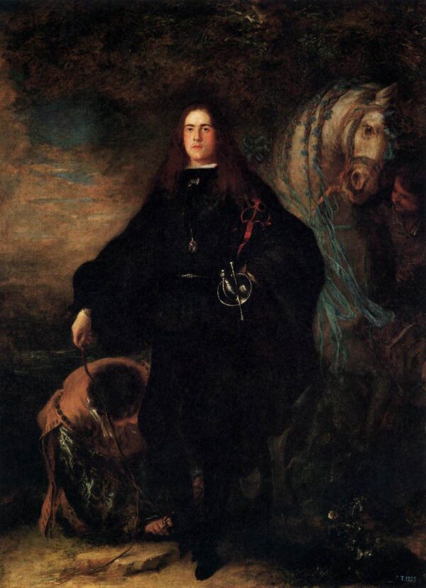 Duke of Pastrana by Juan Carreño de Miranda, hand-painted oil painting reproduction