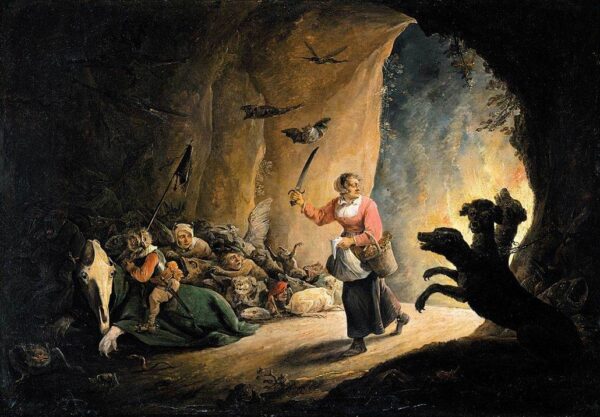 Dulle Griet (Mad Meg) by David Teniers the Younger, hand-painted oil painting reproduction