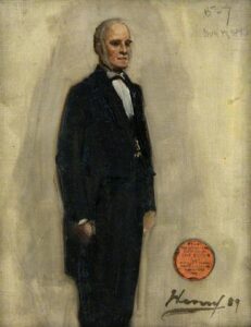 Duncan McPherson by John Lavery, hand-painted oil painting reproduction