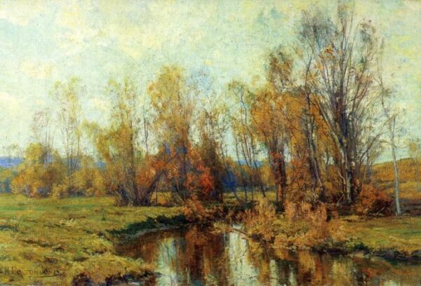 Early Autumn by Hugh Bolton Jones, hand-painted oil painting reproduction