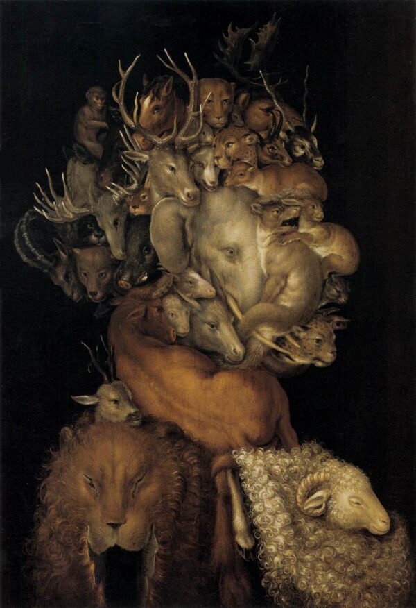 Earth by Giuseppe Arcimboldo, hand-painted oil painting reproduction