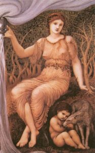 Earth Mother by Edward Burne-Jones, hand-painted oil painting reproduction