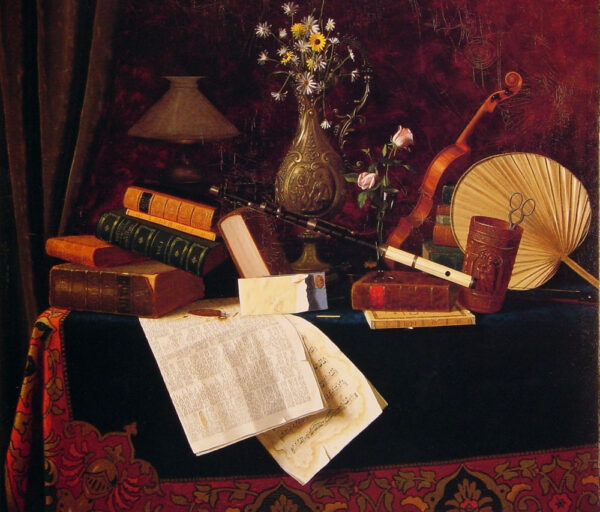 Ease by William Michael Harnett, hand-painted oil painting reproduction
