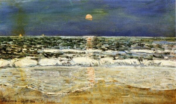 East Hampton by Frederick Childe Hassam, hand-painted oil painting reproduction