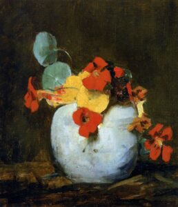 East indian cherry in pot by Floris Arntzenius, hand-painted oil painting reproduction