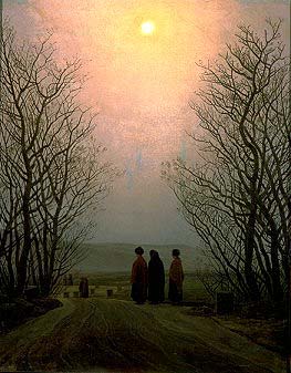 Easter Monday by Caspar David Friedrich, hand-painted oil reproduction