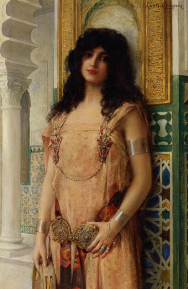 Eastern Beauty by Leon Francois Comerre, hand-painted oil reproduction