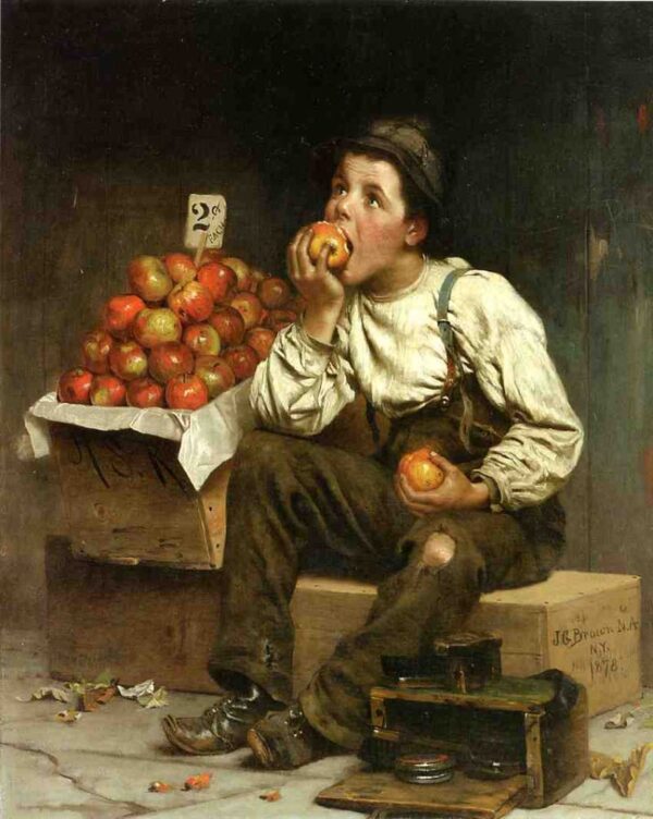 Eating the Profits by John G Brown, hand-painted oil painting reproduction
