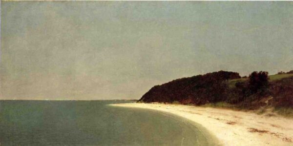 Eatons Neck Long Island by John Frederick Kensett, hand-painted oil painting reproduction