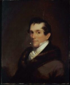 Eben Rollins by Chester Harding, hand-painted oil painting reproduction