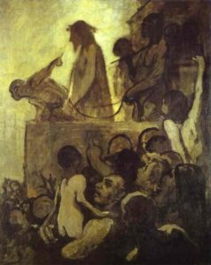 Ecce Homo by Honoré Daumier, hand-painted oil painting reproduction