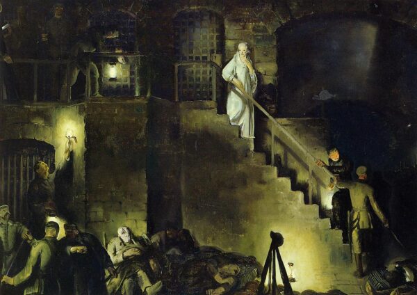 Edith Cavell by George Bellows, hand-painted oil painting reproduction