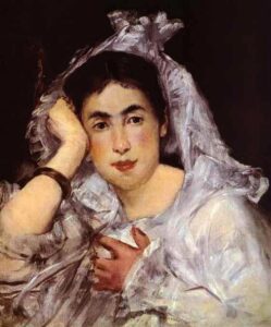 Marguerite de Conflans Wearing a Hood by Édouard Manet, hand-painted oil painting reproduction
