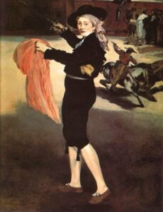 Mlle Victorine Meurent in the Costume of an Espada by Édouard Manet, hand-painted oil painting reproduction