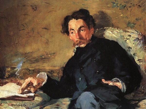 Portrait of Stephane Mallarme by Édouard Manet, hand-painted oil painting reproduction
