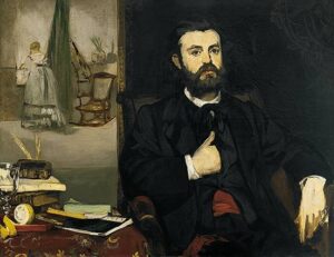 Portrait of Zacharie Astruc by Édouard Manet, hand-painted oil painting reproduction
