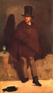 The Absinthe Drinker by Édouard Manet, hand-painted oil painting reproduction