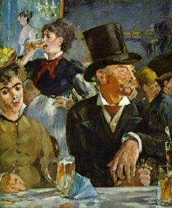 The Cafe Concert by Édouard Manet, hand-painted oil painting reproduction