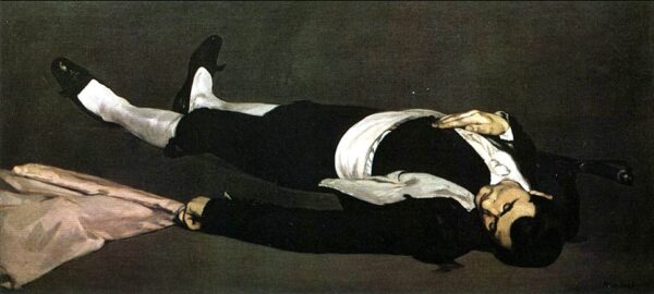 The Dead Toreador by Édouard Manet, hand-painted oil painting reproduction